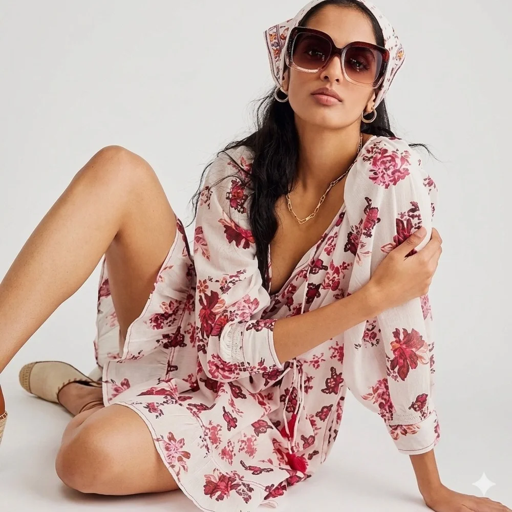 Free People Camella Mini Dress in White Sz XS NWOT
